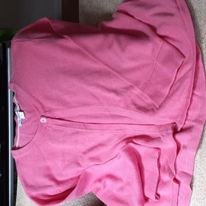 COPY - Isaac Mizrahi Live open front Cardigan.